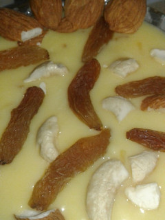 A picture of #Dryfuits_Vermicelli_Custard😋😋😋.