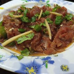 A picture of Pyaz tamatar chutney.