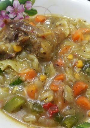 A picture of Curry sauce.