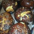 Bretzel bun (panini per hamburger stile pretzel)
