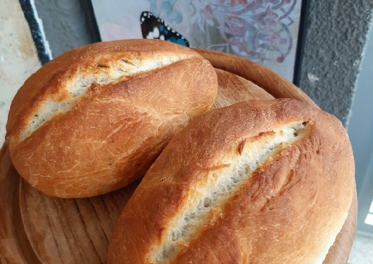 How to Prepare Super Quick Homemade Mini Turkish Bread / Somun