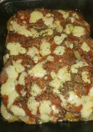 Una foto de Carne al horno, sencilla y distinta