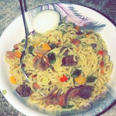 Veggie noodles 🍝 A picture of Veggie noodles 🍝.