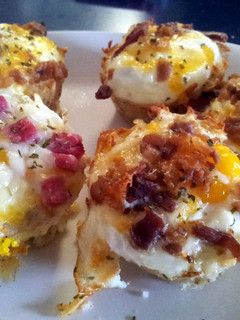 A picture of Breakfast cups.