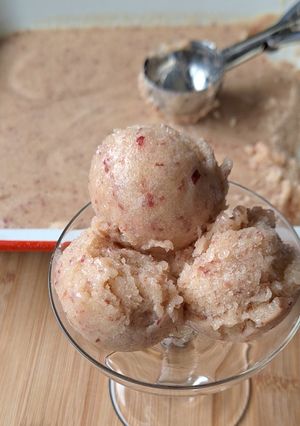Une photo de Sorbet de pêche 🍑