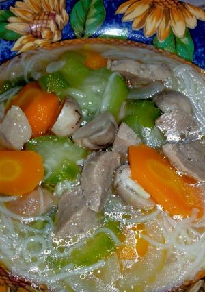 Foto resep Sup Soun Oyong