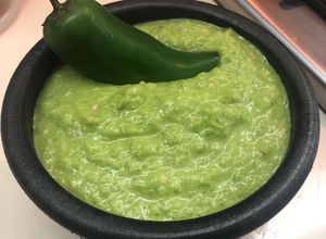 Una foto de Salsa verde de Jalapeño a la Sonorense