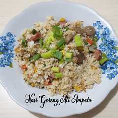 A picture of 198. Nasi Goreng Ati Ampela.