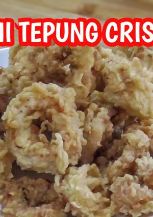 Foto resep Cumi Tepung Crispy Gurih (renyah) ala dhasilfa raditya