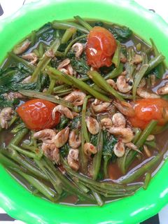 Foto resep Cah Kangkung Ebi