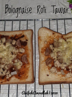 Foto resep Pizza Bolognaise Roti Tawar