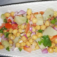 A picture of Chana chat.
