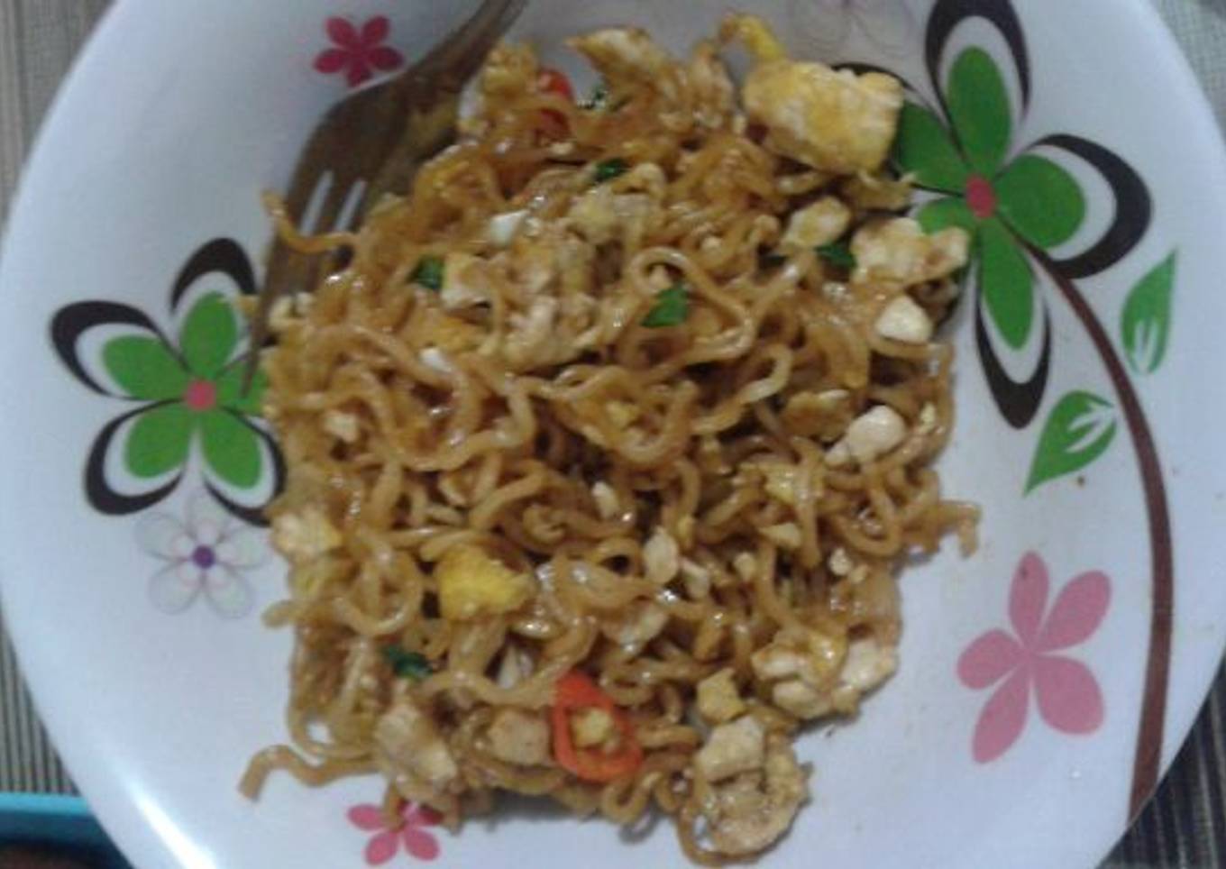 Mie Rebus S*permi Jadi Goreng Pedas?