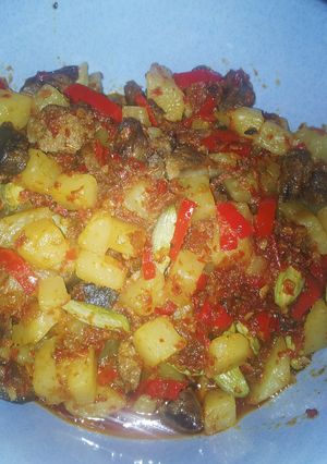 Foto resep Sambel Goreng Kentang Ati Goyang Lidah