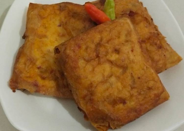 Martabak Tahu Bumbu Ulek Pedas