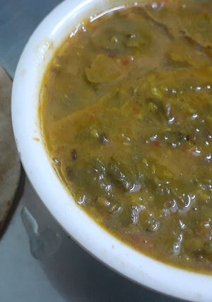 दाल पालक (dal palak recipe in Hindi) रेसिपी मुख्य फोटो