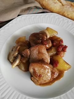 Una foto de Solomillo de cerdo a la castellana con Pedro Ximénez