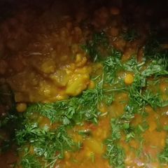 A picture of Dal ghiya ki sabji.