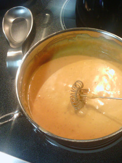 A picture of Spicy Creamy Parmesan Cheese Sauce.