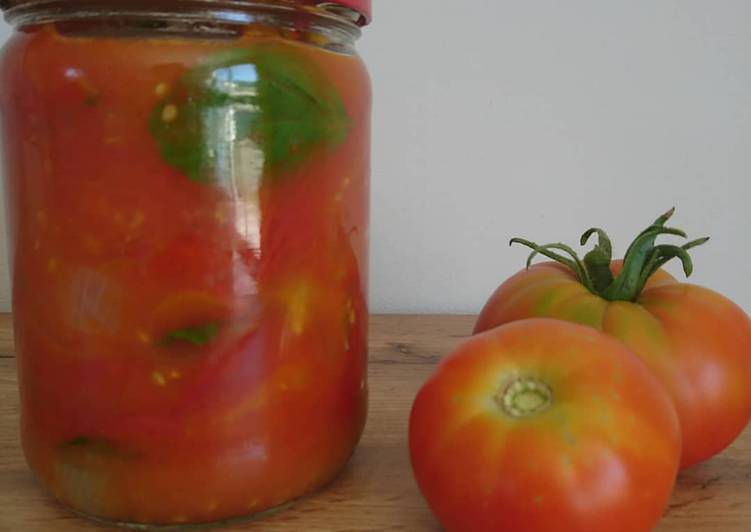Comment Cuisiner Coulis de tomates au basilic