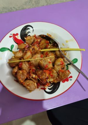 Foto resep Bakso Balado