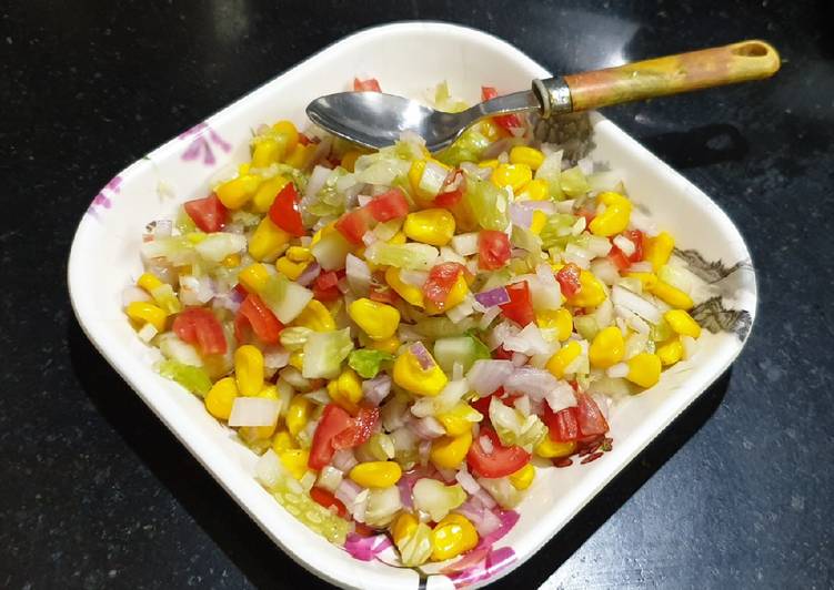 Easiest Way to Make Healthy Corn Salad in 31 Minutes for Family