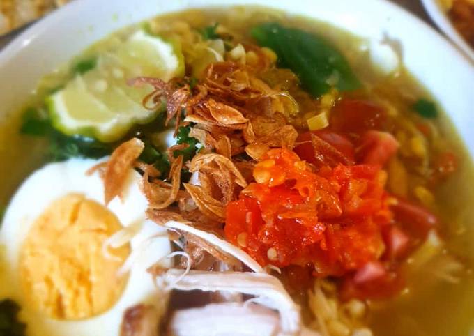 Resep Soto Ayam Kuah Kuning Oleh Rita Suwanti Cookpad