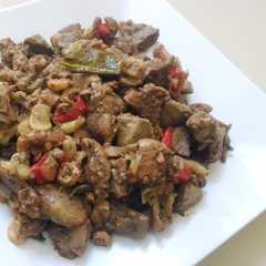 รูปของ Tumis ampela hati ayam