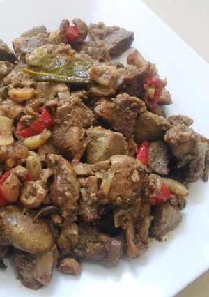 Foto resep Tumis ampela hati ayam