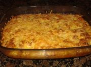 Una foto de lasagna de pavo