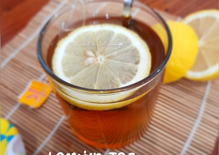 Resep Lemon Tea, Bikin Ngiler