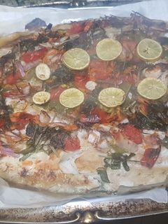صورة لوصفة سمك لوت سنجاري بطريقتي 🐟👌😋