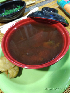Una foto de Sopa de miso