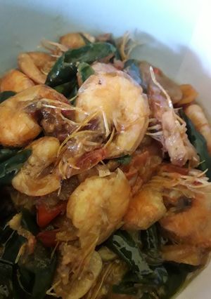 Foto resep Oseng Udang Lombok Ijo