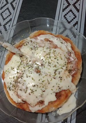 Una foto de Pizza individual a la sartén 🍕