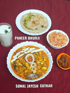 પનીર ભૂરજી(Panneer Bhurji Recipe in Gujarati) રેસીપી મુખ્ય ફોટો