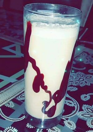 A picture of Chocolate shake.