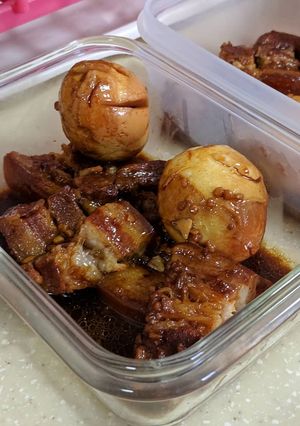 A picture of Chinese braised pork.