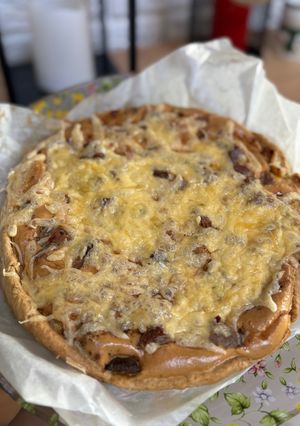 Фото Пиріг Мисливця (варіація солоного кішу)🥧.