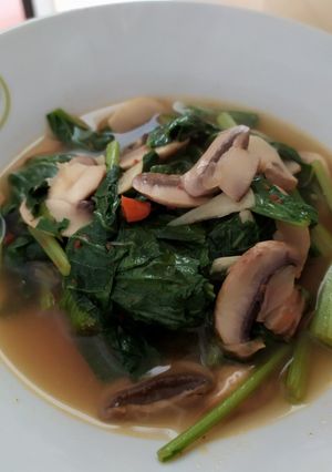 Foto resep Tumis caisim dan jamur kancing
