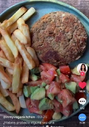 Una foto de Croquetas de lentejas