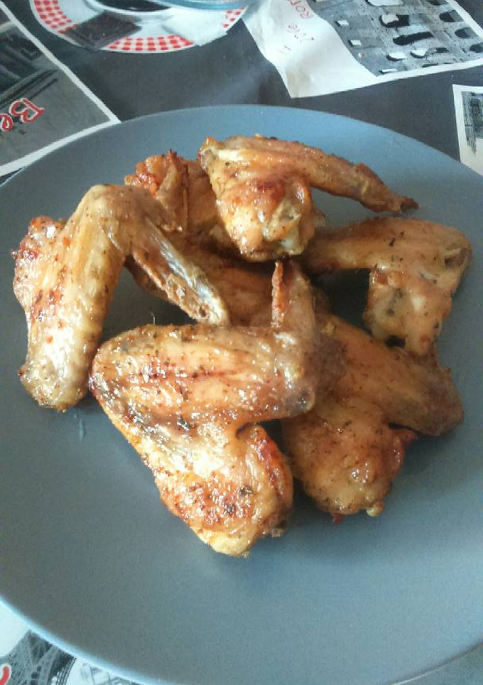 Una foto de Alitas de pollo al horno