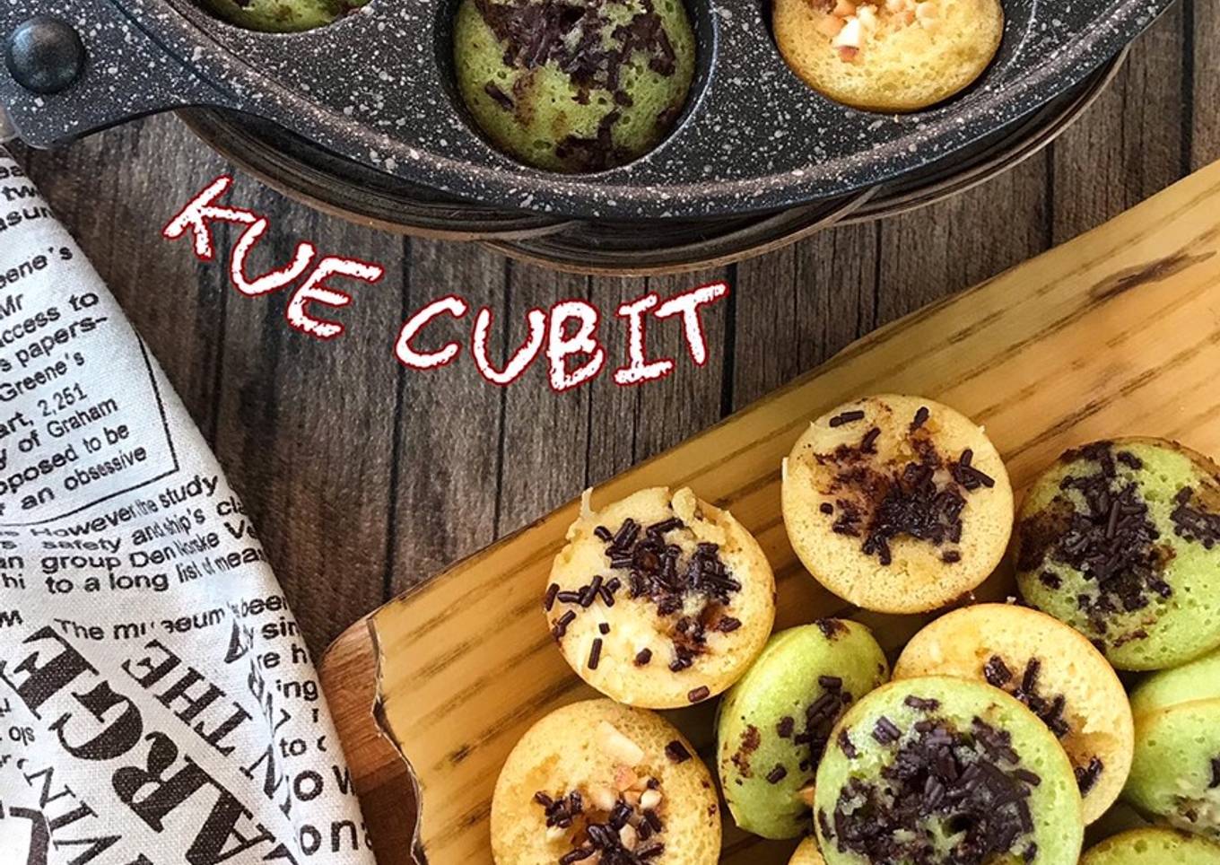 Kue Cubit Selembut Bolu