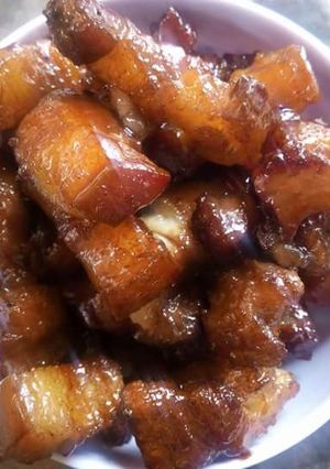 Hình của món Thịt kho tàu.