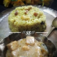 A picture of Dahi Paneer #Cookpad.