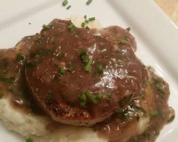 Ultimate, Prepare Burger  Gravy w Taters Very Delicious