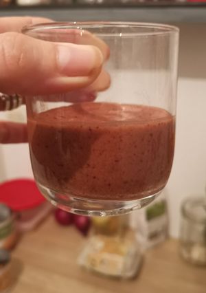 Une photo de Mousse au chocolat au jus de pois chiche