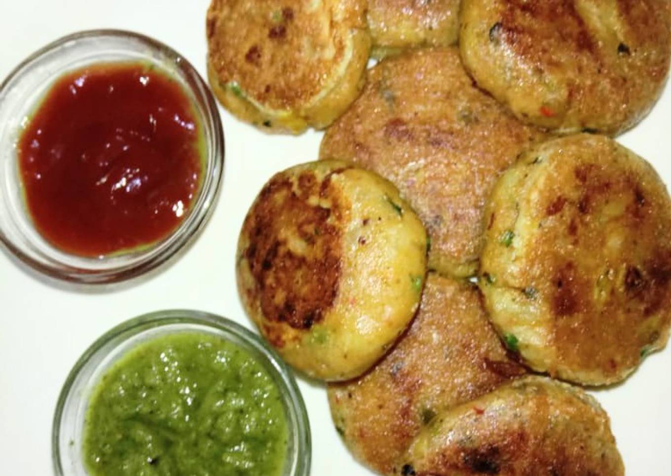 Potato peri peri tikki