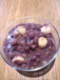 Red Bean Dessert with Lotus Seed