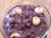 A picture of lotus bean seeds